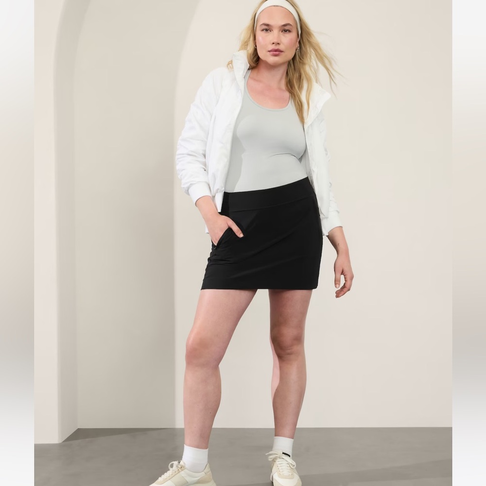 ATHLETA BROOKLYN MID RISE 16 SKORT SZ 8 #K1